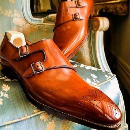 Custom Made Men's Tan Brown Classic..